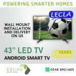 Lecla 43” FHD LED Android Smart TV