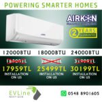 AIRKON - 24000BTU INVERTER AIRCONDITIONER